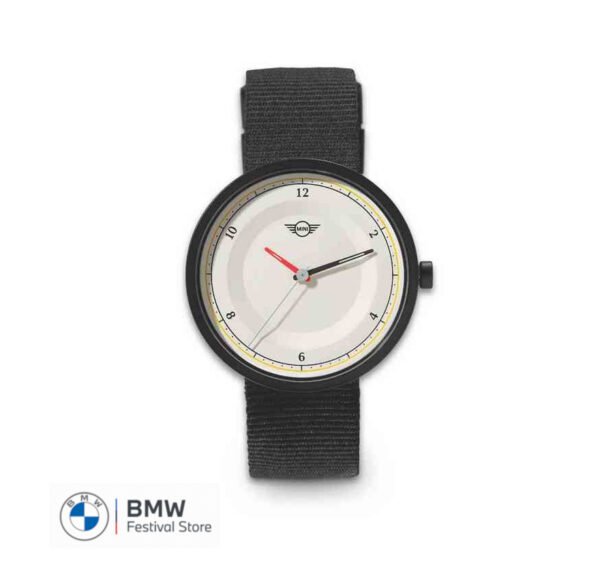 MINI Wrist Watch Definite Black 10 ATM Cell Battery Japanese Movement - 80265B32117