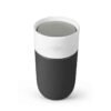 MINI Colour Block Travel Mug 300ml - Black and White - 80285B32106