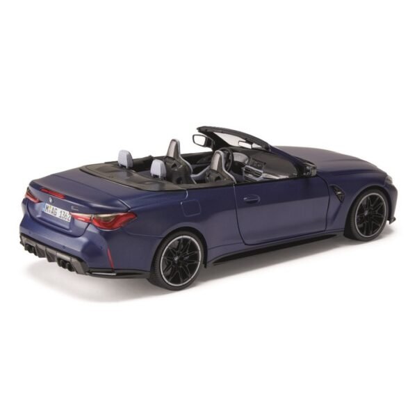BMW Miniature M4 Cabrio G83 Model Car 1:18 - Blue