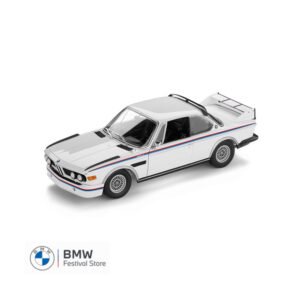 BMW Miniature 3.0 CSL Model Car 1:18 - White