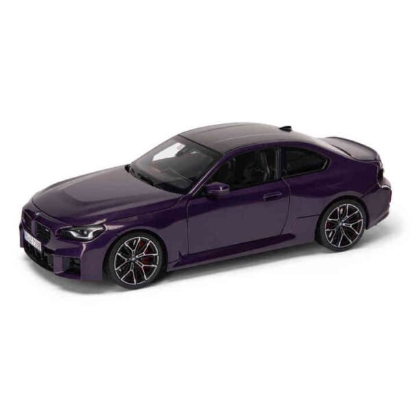 BMW Miniature M2 G87 Model Car 1:18 - Twilight Purple Pearl Metallic