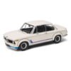BMW Miniature iconic 1973 BMW 2002 Turbo Model Car 1:18 - White