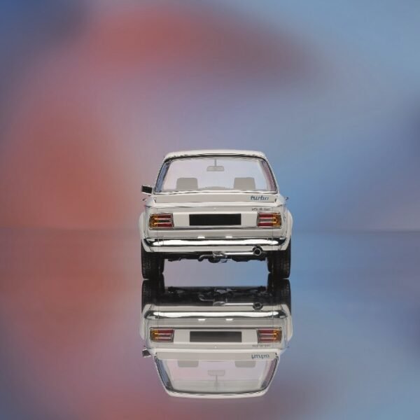 BMW Miniature iconic 1973 BMW 2002 Turbo Model Car 1:18 - White