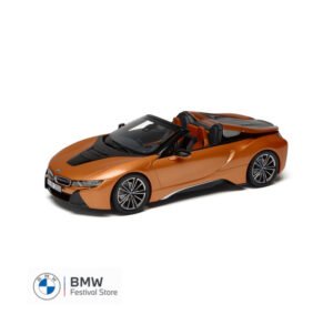 BMW Miniature i8 Roadster Model Car 1:18 - Copper Metal