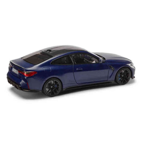 BMW Miniature M4 Coupe LCI G82 Model Car 1:18 - Frozen Blue