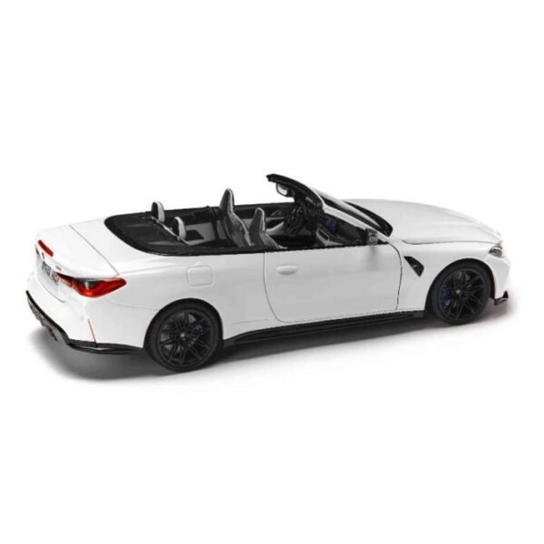 BMW Miniature M4 Cabriolet LCI (G83)  Model Car 1:18 - Alpine White