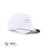 BMW Cap Genuine M Motorsport Baseball Cap White Hat Adjustable Panel - 80165B5D0E7